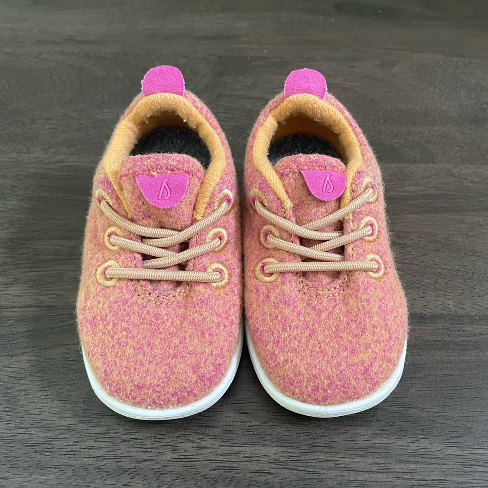 allbirds Pink Toddler Wool Walkers